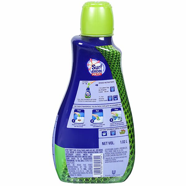 surf excel top load liquid dmart price