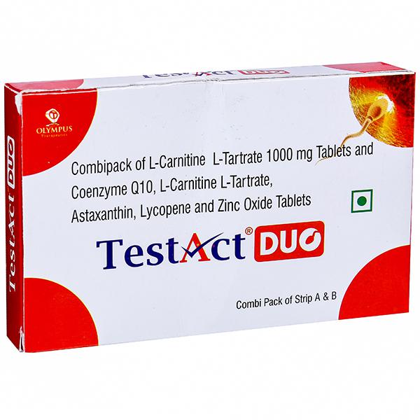 Buy Testact Duo Combipack 2 x 10 Tablets in Wholesale Price Online