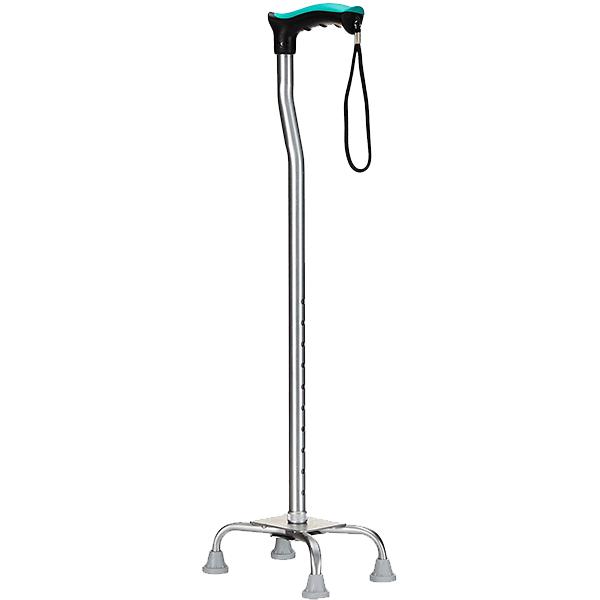 Tynor Quadri Walking Stick Silver Universal