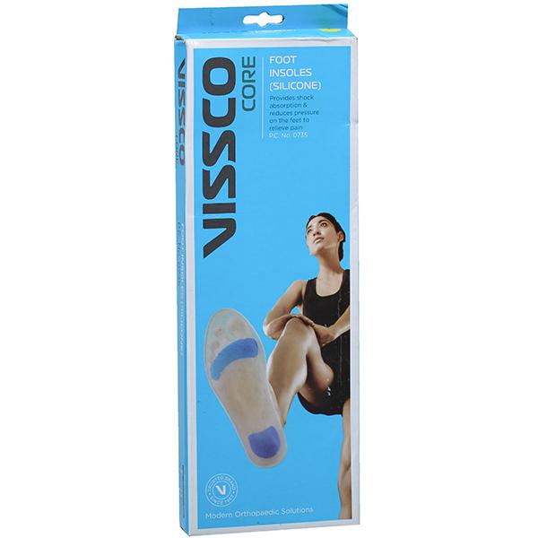 Vissco Core Foot Insole Silicone M Pack Of 2— Wholesale Bulk ...