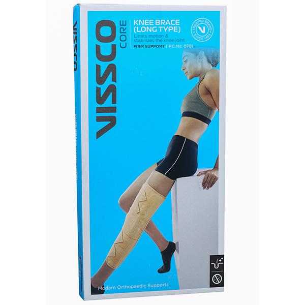 Buy Vissco Core Knee Brace Long Type Firm Support L in Wholesale Price