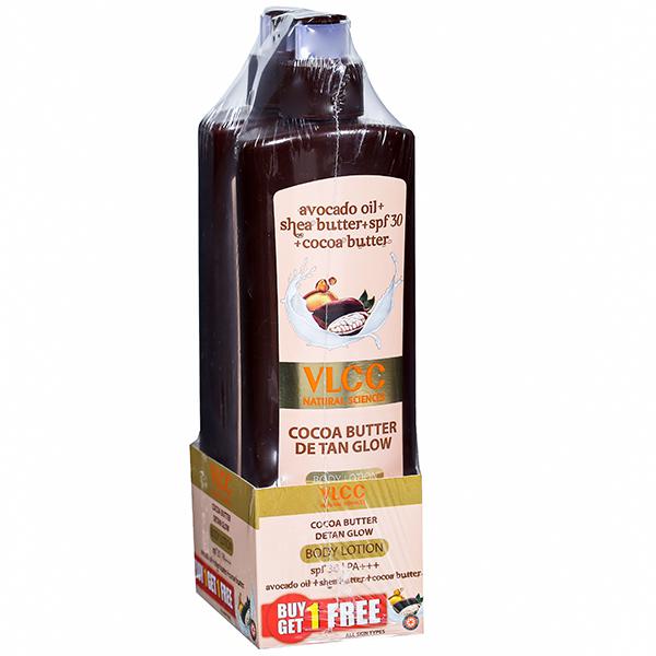 Buy Vlcc Cocoa Butter De Tan Glow Body Lotion (Buy 1 Get 1 Free) 2 x