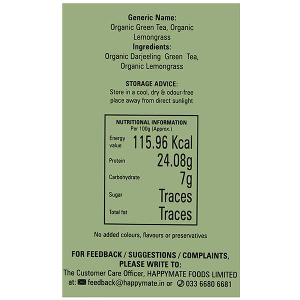 Buy XPLOR Organic Weight Loss Tea Green Tea With Lemongrass 75 g in