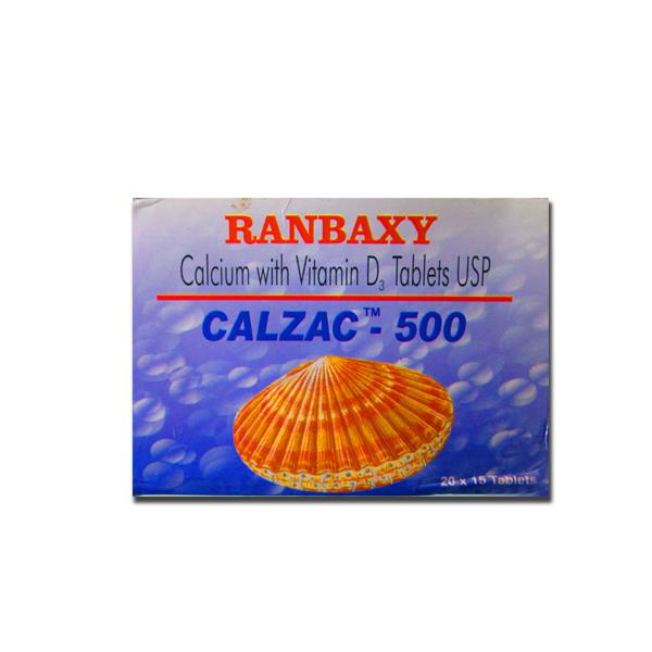 Calzac 500 mg Tablet (15 Tab)