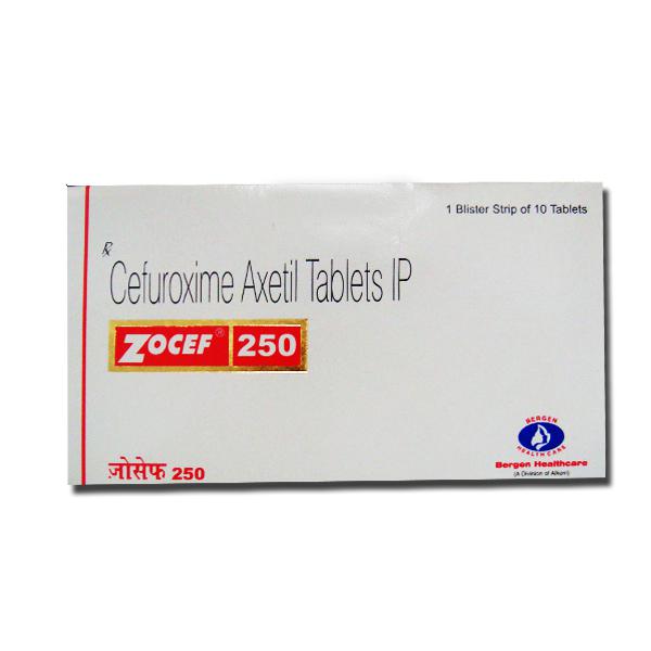 Zocef 250 mg Tablet (10 Tab) Wholesale Price for Pharmacies ...